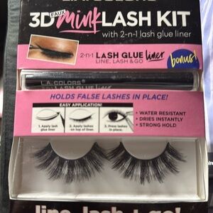 L.A. 3D Mink (faux) Lash Kit